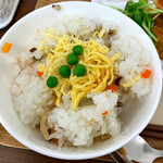 あじさいファーム - 日替わりご飯　優しい味付け