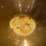 IL TEATRINO DA SALONE - ドルチェ：ココナッツのビアンコマンジャーレ(ココナッツをマンゴーに変更）