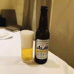 La TRILOGIE - フレンチと言えども、最初はやっぱりビールが飲みたくなっちゃいます(#^.^#)