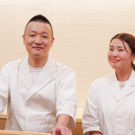 いしまる - "亭主（あるじ）沼里裕幸（ぬまりひろゆき）親方（おやかた）"と"女將（おかみ）?"【掲載許可済】2021-01撮影