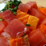 居酒屋 ハコヤ - 色の濃さを少し強調した映りです