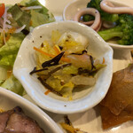 cafe nicori - 白菜の塩コンブ和え