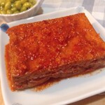 三代目茂蔵豆富 - 厚揚げキムチ漬け