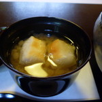 茶寮 宝泉 - 白小豆のぜんざい