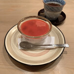 まき村 - 苺のミルク寄せ