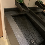 まき村 - 手洗い場も素敵