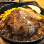 焼肉ゆらの - ハンバーグランチ