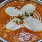 カリーハウス - キーマエッグカレーのスーパーホットです。
