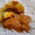 カリーハウス - バスマティライスにキーマを乗せて。