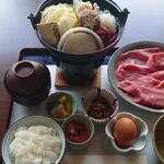 まるたけ 近江 西川 - すき焼き膳