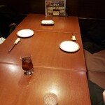 Wagyu steak daichi - 中二階のテーブル