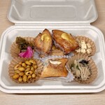 アルプスごはん - おつまみセット(¥1,000)、車麩の唐揚げ(2個)(+¥300)