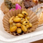 アルプスごはん - おつまみセット(¥1,000) 煎り漬け大豆