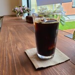 コフィロード - アイスコーヒー(450円)です。