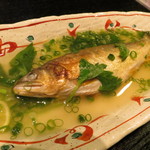 魚んと - 【再訪２】特大あゆの煮浸しが美味でした！