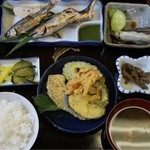 鮎戸瀬荘 - 鮎定食