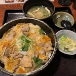 鳥元 - 奥久慈卵の親子丼です。（2020年12月）