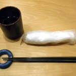 天ぷら処 こさか - テーブルセッティング