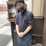 ラチュレ - 室田シェフ　気軽に写真を撮らせて頂けました。フレンドリーでいいですね！
