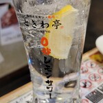 仙台牛たん食べ放題 焼肉ホルモン酒場 ときわ亭 - 蛇口用のジョッキグラス