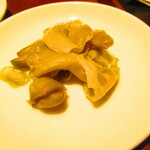 黄鶴 - ランチ小皿定食　２７００円（税込）のザーサイ【２０２１年１月】