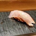 匠 進吾 - 昆布〆の金目鯛いぶし