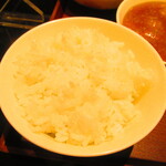 黄鶴 - ランチ小皿定食　２８００円（税込）のご飯のアップ【２０２１年１月】