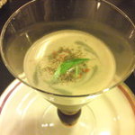 茄子の冷製ポタージュ