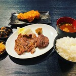 個室居酒屋×食べ放題 牛タン マサムネ - 仙台名物牛タン定食+サービスのチキン♡