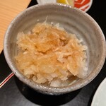 鳥匠 いし井 - おろし大根