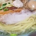 塩そば専門店 桑ばら - 特製肉塩そば