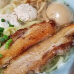 塩そば専門店 桑ばら - 特製肉塩そば