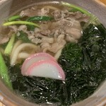 讃岐の男うどん 能勢 - 肉わかめうどん【2021.1】