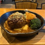 ハワイアン酒場 ロコテラス - 牛肉１００%ハンバーグ