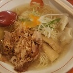 中華そば うさぎ - 追い鰹チャーシューワンタン麺