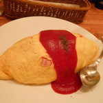 Sole - 2012/08/19　大盛りオムライス・・・友人です、食べたのは！！