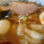 和楽大勝軒 - ワンタン麺並+味タマ♪