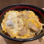 石臼挽き蕎麦とよじ - 親子丼セット600円