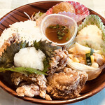 味工房 極 からあげ - おろしそ