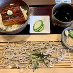 Ichikou - ミニうな重と蕎麦のセット1,529円