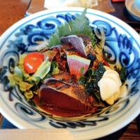 土佐料理 司 阪急グランドビル店 - カツオたたき