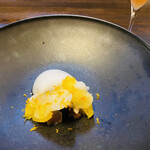 modest - オレンジでサッパリと頂く。