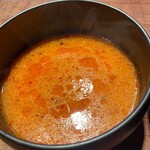 麺洞 燎火 - つけ汁