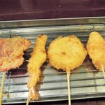 酒肴商店 アジト - 串揚げ