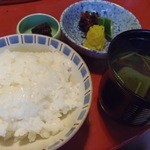和田金 - ご飯