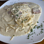 アンチョビ なぎさのテラス店 - PASTAカルボナーラ(¥1512)