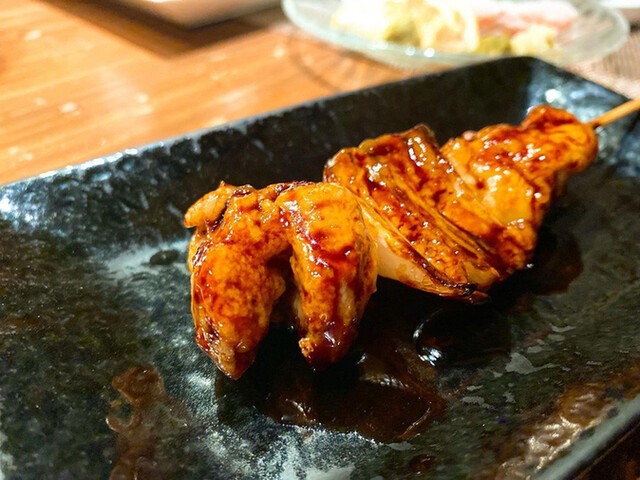 やき鳥 ちぢみ かど六 旧店名 やき鳥 とら屋 昭和町通 焼鳥 食べログ