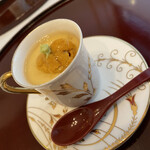 あざみ野 割烹 SEKIDO - うにの贅沢フラン、フカヒレ、新玉、ゆば、カマンベール