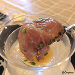 プチレストラン ブーケ・ド・フランス - 牡蠣と生ハムのカクテル