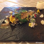 プチレストラン ブーケ・ド・フランス - 姫鱒のスーヴィッド